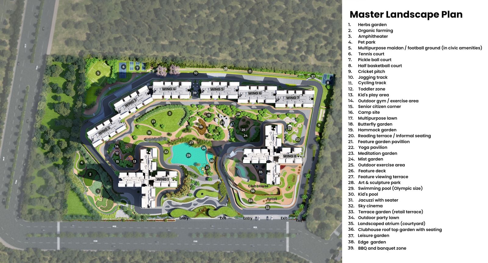 Northern Lights by Puravankara KVN master plan